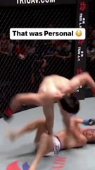 Just one kicked in UFC Championship match 