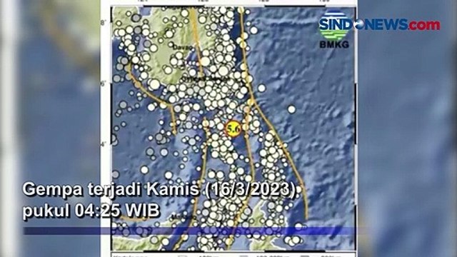 Gempa Magnitudo 5,6 Guncang Melonguane Sulut