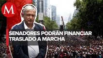Apoyo marcha del 18 de marzo, pero no estoy en condiciones de pagar traslados: Senador Morena