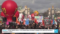 Octavo día de protestas en Francia contra la reforma pensional de Emmanuel Macron