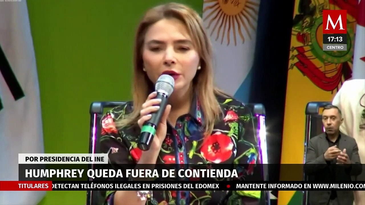 Tribunal aprueba excluir a Carla Humphrey de contienda por presidencia del INE