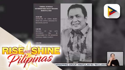 Special non-working holiday, idineklara sa Negros Oriental bilang pagbibigay-daan sa libing ni dating Gov. Roel Degamo ngayong araw