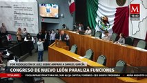 Congreso de NL se va a paro por resolución de juez sobre amparo a Samuel García