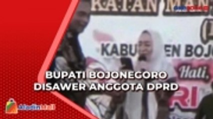 Heboh Video Bupati Bojonegoro Disawer Anggota DPRD Jatim saat Bernyanyi