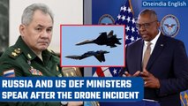 Russian, U.S. defence ministers speak by phone after U.S. drone crash | Oneindia News