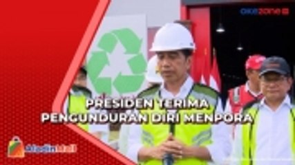 Presiden Joko Widodo Setujui Pengunduran Diri Menpora