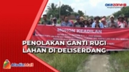 Puluhan Warga Tolak Ganti Rugi Lahan Pengendalian Banjir di Deliserdang