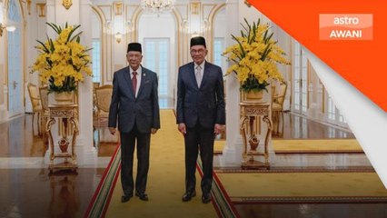 PM Anwar sembah maklum kepada Sultan Sallehuddin