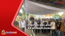 Jokowi Ditemani Iriana Melayat ke Rumah Duka Istri Moeldoko