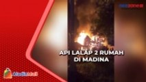 2 Rumah Terbakar di Madina, Diduga Akibat Korsleting Listrik