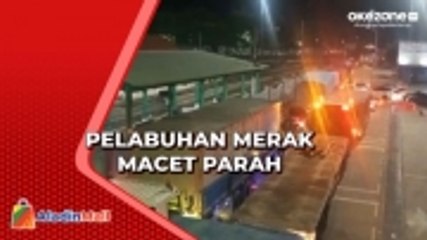 Ada Perbaikan Jalan, Jalur menuju Pelabuhan Merak Macet Parah