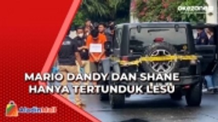 Jalani Rekonstruksi, Mario Dandy dan Shane Hanya Bisa Tertunduk Lesu