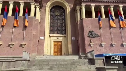 CNN TÜRK savaş sonrası Erivan'da | Türkiye'den giden ilk haber kanalı oldu