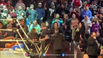 Sami Zayn saves Cody Rhodes from The Bloodline during MSG WWE Live Event!