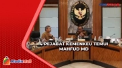 Tanpa Sri Mulyani 4 Pejabat Kemenkeu Temui Mahfud MD, Bahas Apa?
