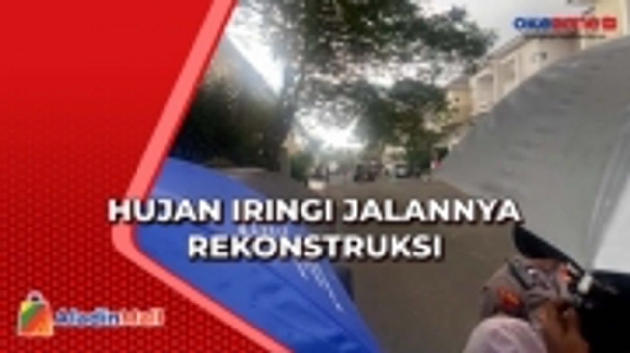 Meski Hujan, Rekonstruksi Kasus Penganiyaan Mario Dandy Sedot Perhatian Warga