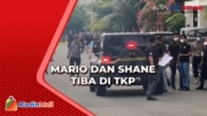 Momen Mario Dandy dan Shane Tiba di TKP untuk Jalani Rekonstruksi