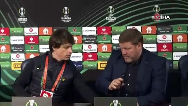 Hein Vanhaezebrouck: Takımımla gurur duyuyorum