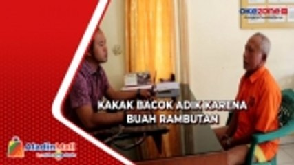Kakak Bacok Adik karena Buah Rambutan di Pringsewu, Lampung
