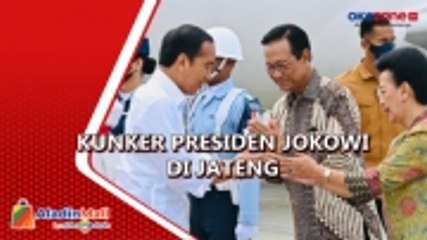 Presiden Jokowi Panen Raya dan Resmikan Tambak Udang di Jateng