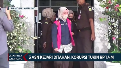 Korupsi Tukin Rp4,1 Miliar. 3 ASN Kejari Ditahan!