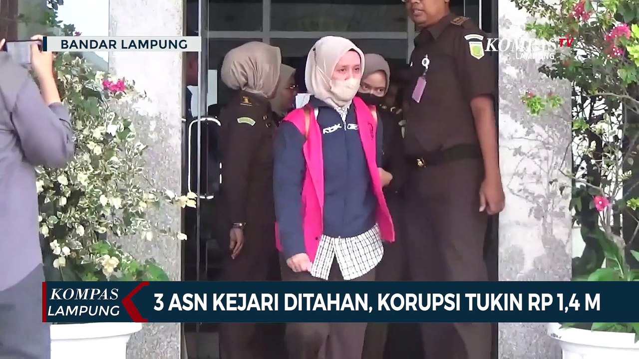 Korupsi Tukin Rp4,1 Miliar. 3 ASN Kejari Ditahan!