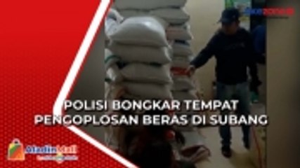 Télécharger la video: Polisi Bongkar Tempat Pengoplosan Beras di Subang, Pelaku Gunakan Beras Bulog