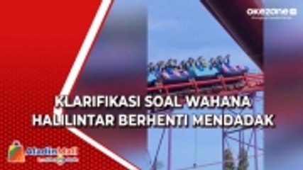 Pihak Ancol Klarifikasi soal Wahana Halilintar yang Berhenti Mendadak