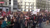 Réforme des retraites : manifestation contre le 49.3