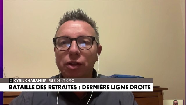 Cyril Chabanier : «Nous demandons aux députés de ne pas voter cette réforme des retraites»