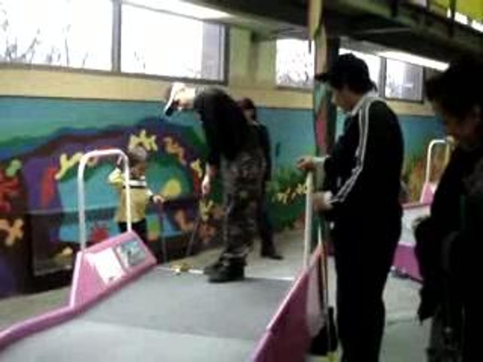 Vengeance, une vrai star du mini golf..