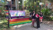 LGBTQIA rights rally at University of Wollongong | March 16, 2023 | Illawarra Mercury