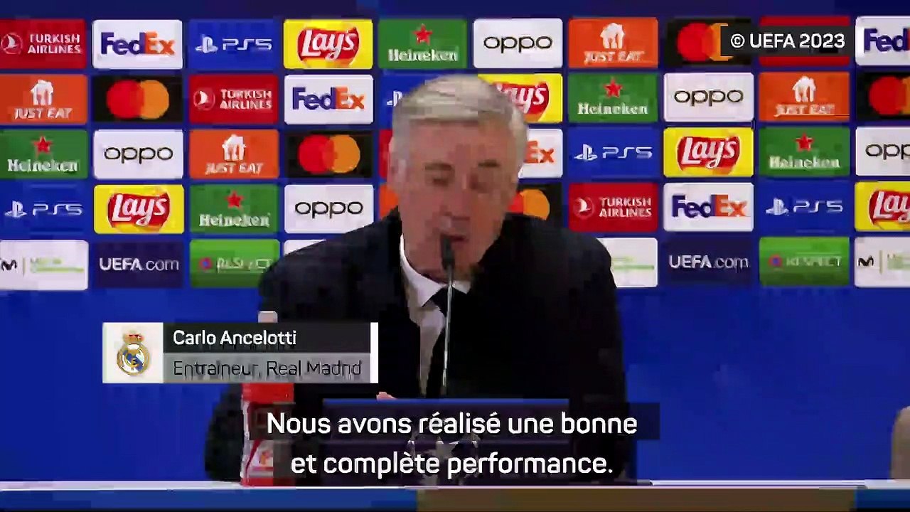 Ancelotti se réjouit de voir trois clubs italiens en quarts de finale