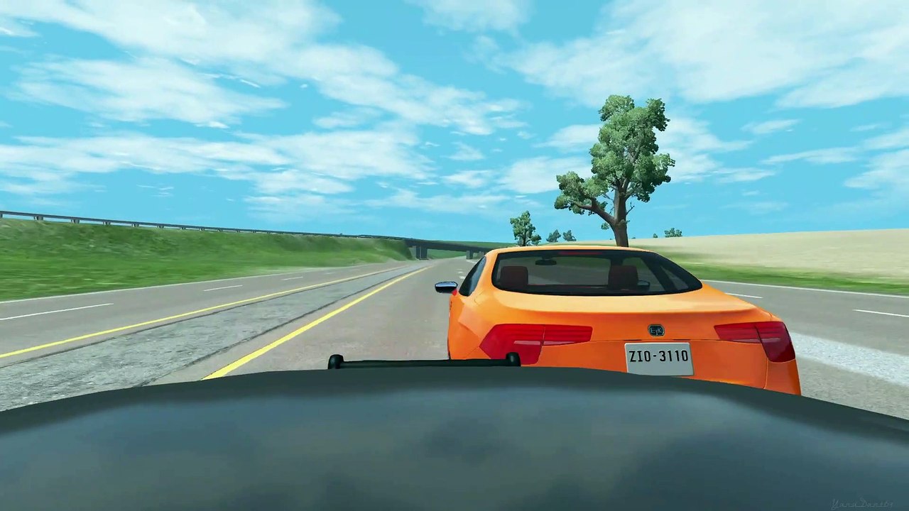 BeamNG Drive: 180 MPH Police Chase (Supercharged Police Car)