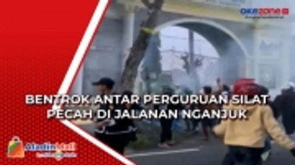 Bentrok Antar Perguruan Silat Pecah di Jalanan Nganjuk, Ternyata Ini Pemicunya