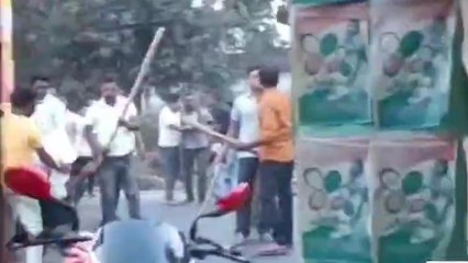 গোষ্ঠীকোন্দলে উত্তপ্ত হরিণঘাটা! প্রকাশ্যে তৃণমূলের দুই পক্ষের মারামারি