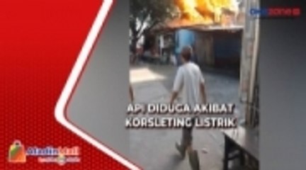 Api Bakar 5 Kios Pedagang Dekat SMAN 112 Meruya