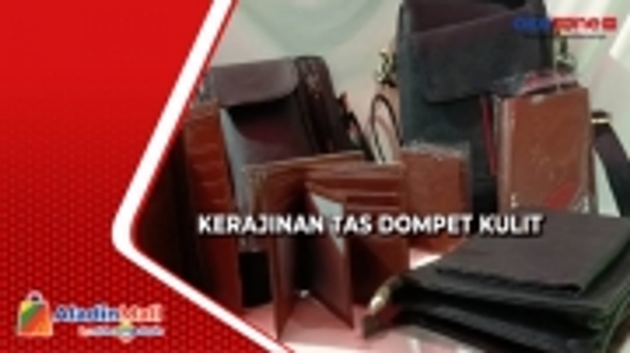 Kerajinan Tas Dompet Kulit Berkualitas, Milik Warga Gunung Kidul, Jadi Produsen di Sejumlah Pusat Aksesoris