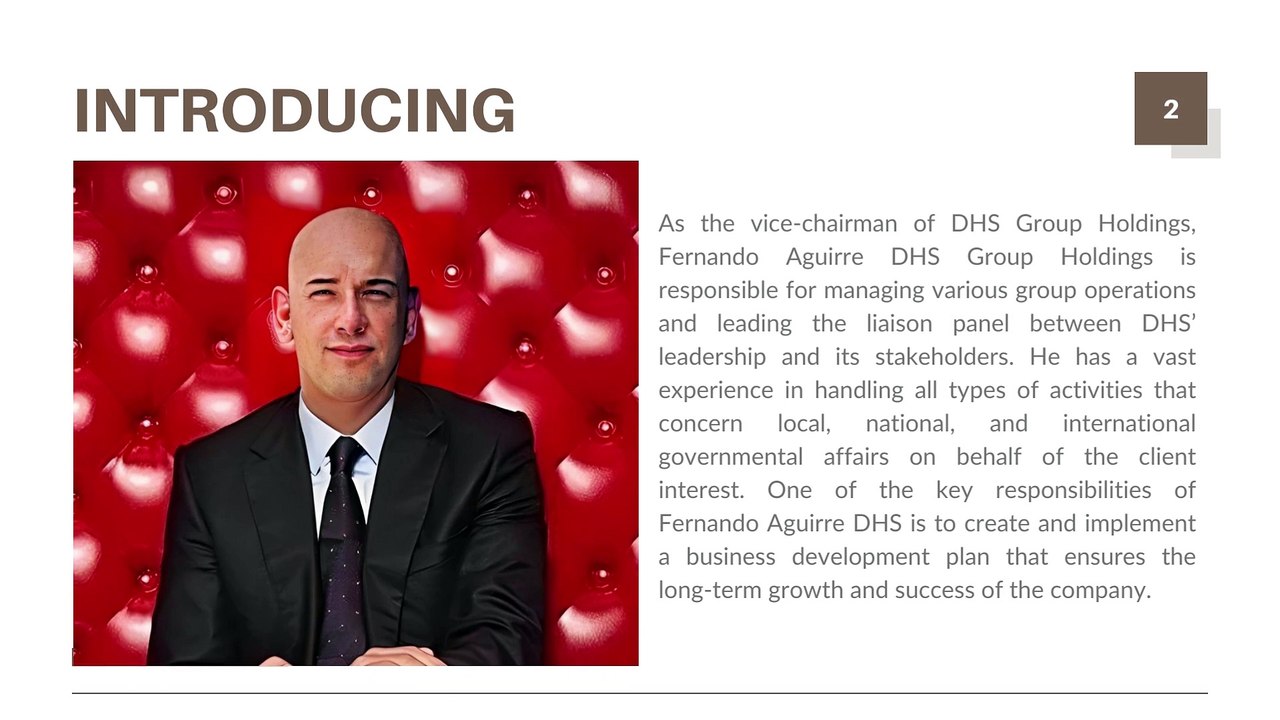 DHS Group Holdings: Fernando Aguirre's Plan for Success