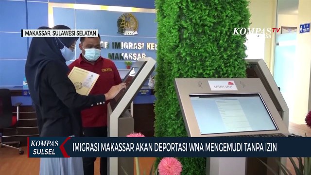 Imigrasi Makassar Akan Deportasi WNA Mengemudi Tanpa Izin