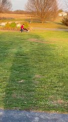 Brother Crashes Dirt Bike into Sister