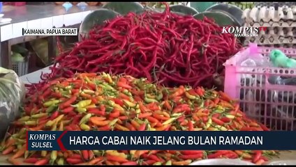 Harga Cabai Naik Jelang Bulan Ramadan