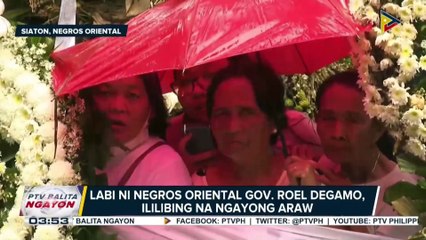 Labi ni Negros Oriental Gov. Roel Degamo, ililibing na ngayong araw