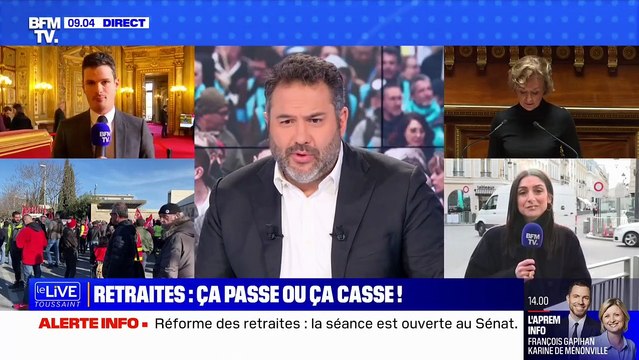 Réforme des retraites : Emmanuel Macron souhaite un vote à l’Assemblée nationale et brandit la menace d'une dissolution en cas de rejet du texte