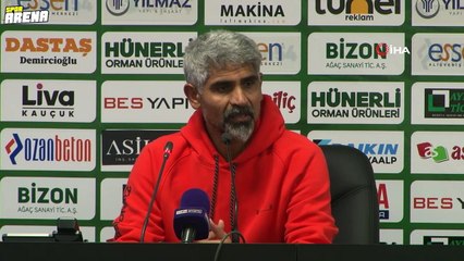 Sakaryaspor Teknik Direktörü Taner Taşkın: "Birinci derecede kabahatli benim"