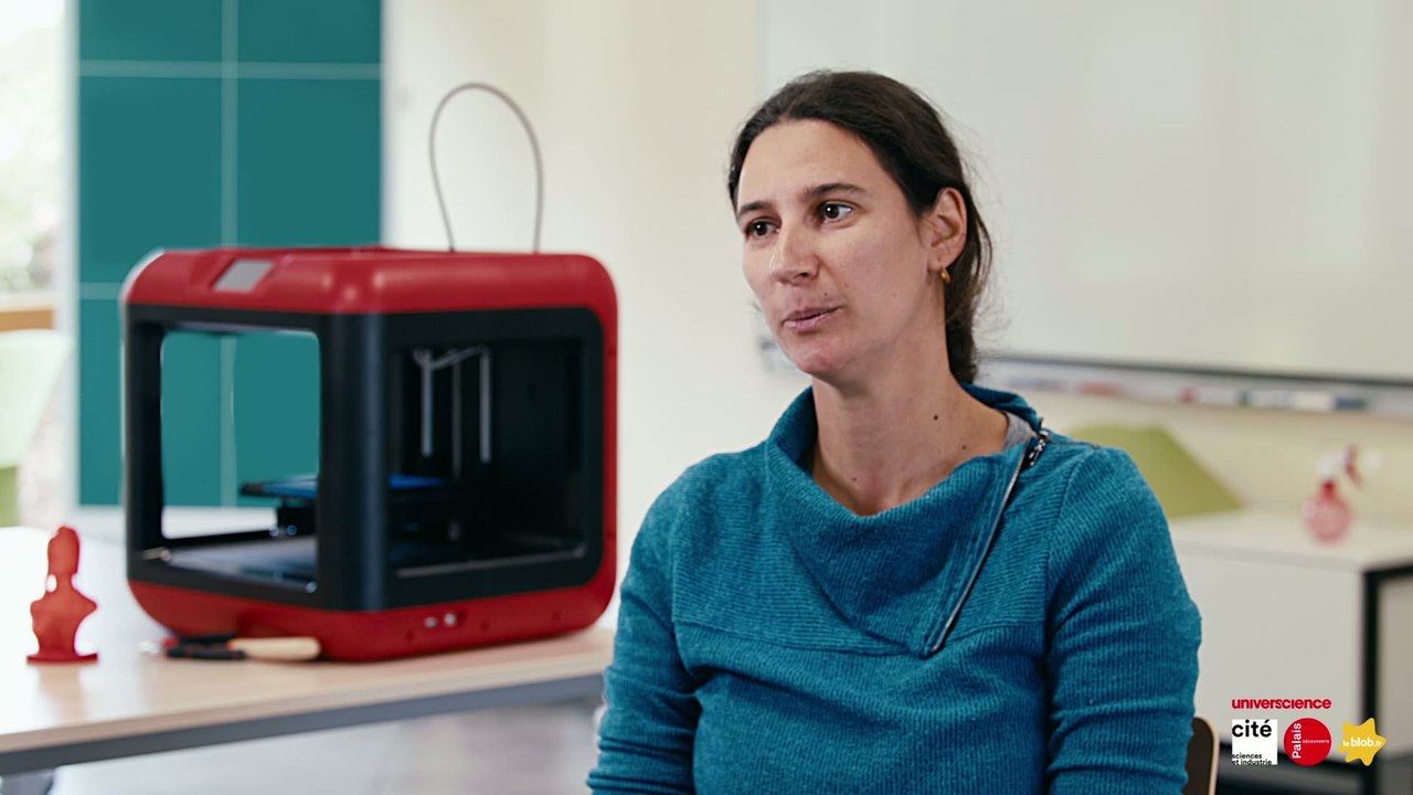 Fab Lab à l'école - Interview : Estelle Guidel