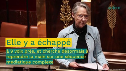 Emmanuel Macron agacé par l'intervention d'Elisabeth Borne : "Ça a chauffé en interne"