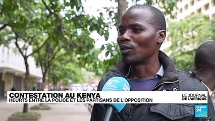 Contestation au Kenya : heurts entre la Police et les partisans de l'opposition