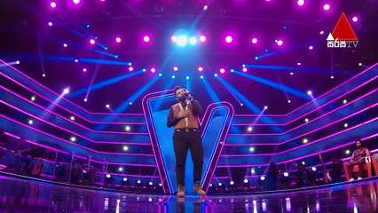 Tharusha Dulshan | Anatha Maruthe (අනාථ මාරුතේ) | Knockouts - Ranking Chairs | The Voice Sri Lanka