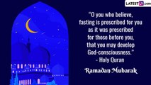 Ramadan Mubarak 2023 Quotes: Share Greetings, Wishes and Images To Celebrate Holy Month of Ramzan